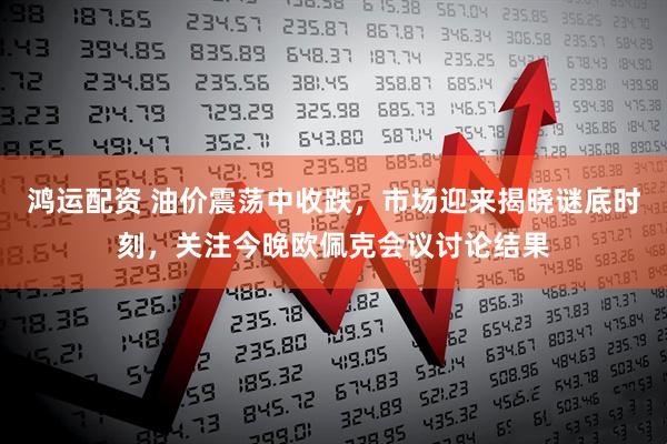 鸿运配资 油价震荡中收跌，市场迎来揭晓谜底时刻，关注今晚欧佩克会议讨论结果