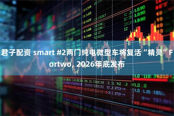 君子配资 smart #2两门纯电微型车将复活“精灵”Fortwo, 2026年底发布